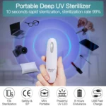 Portable UVC LED Light Sterilizer Disinfection Stick Lamp - Image 5