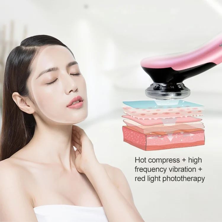 HCB2023F_5.webp BLK-D818 Facial Beauty Instrument Hot and Cold Color Skin Rejuvenation Instrument EMS Micro Current Beauty Introduction Instrument - Image 6