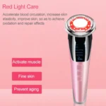 BLK-D818 Facial Beauty Instrument Hot and Cold Color Skin Rejuvenation Instrument EMS Micro Current Beauty Introduction Instrument - Image 8