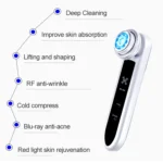 BLK-D919 RF Instrument Facial Vibration Compact Lifting Massager Micro Current Beauty Instrument - Image 5