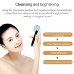 BLK-D919 RF Instrument Facial Vibration Compact Lifting Massager Micro Current Beauty Instrument - Image 7