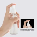 100ML PET Clear Spray Bottle Disinfection Solution Container - Image 5