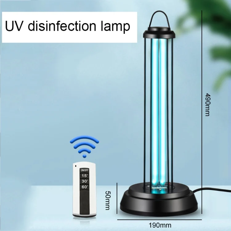 HCB2054_6.webp 38W Desktop UV Light Lamp Disinfection Anti-virus Sterilization Lamp Bar Strip with Remote Control, 3 Pin CN Plug - Image 7
