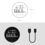 Original Xiaomi Youpin Duka Electronic Ruler Portable Rangefinder LCD Screen Digital Ruler - Image 3