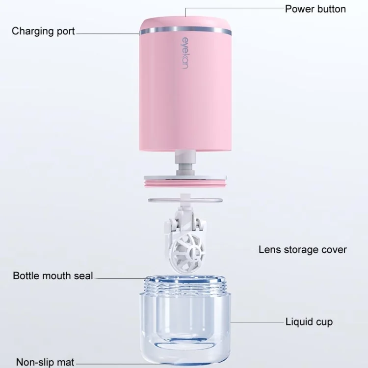 HCB2368W_2.webp Eyekan HL-988 Ultrasonic Automatic Cleaner Beauty Lens Electric Cleaning Instrument - Image 3