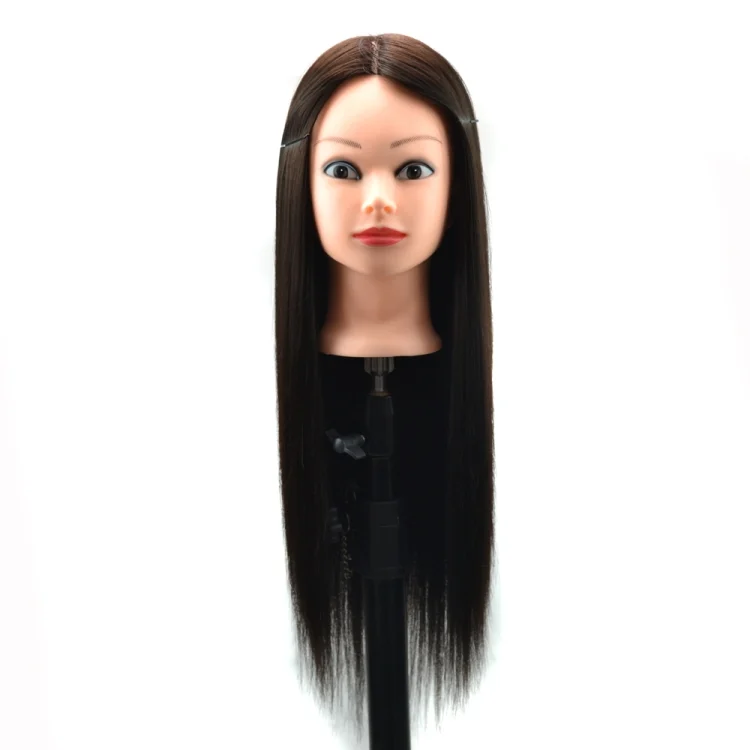 HCB2567B_1.webp Practice Disc Hair Braided Mannequin Head Wig Styling Trimming Head Model - Image 2