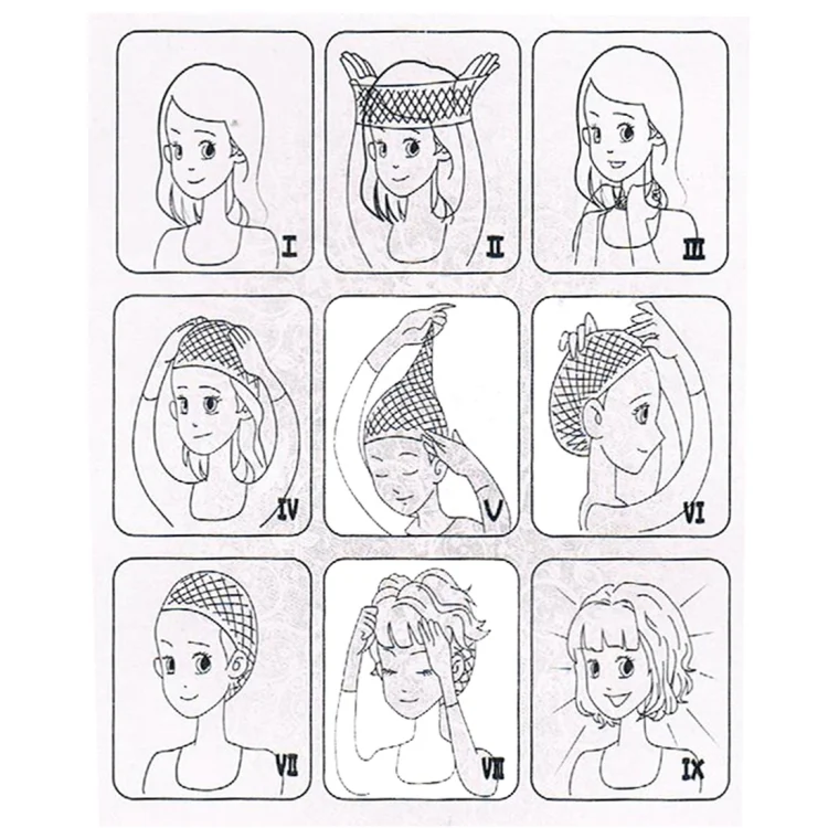 HCB2570B_4.webp T191006 European and American Wig Headgear with Short and Small Curly Hair for Women - Image 5