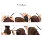 Natural Long Straight Hair Ponytail Bandage-style Wig Ponytail for Women,Length: 75cm - Image 3