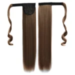 18# Invisible Seamless Bandage-style  Wig Long Straight Hair Wig Ponytail - Image 2