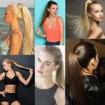 18H613# Invisible Seamless Bandage-style  Wig Long Straight Hair Wig Ponytail - Image 4