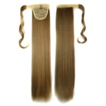 18M22# Invisible Seamless Bandage-style  Wig Long Straight Hair Wig Ponytail - Image 2