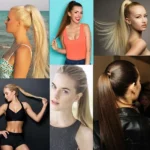30# Invisible Seamless Bandage-style  Wig Long Straight Hair Wig Ponytail - Image 4