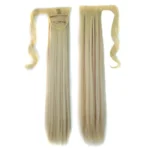 613H12# Invisible Seamless Bandage-style  Wig Long Straight Hair Wig Ponytail - Image 2