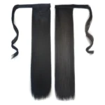 2# Invisible Seamless Bandage-style  Wig Long Straight Hair Wig Ponytail - Image 2