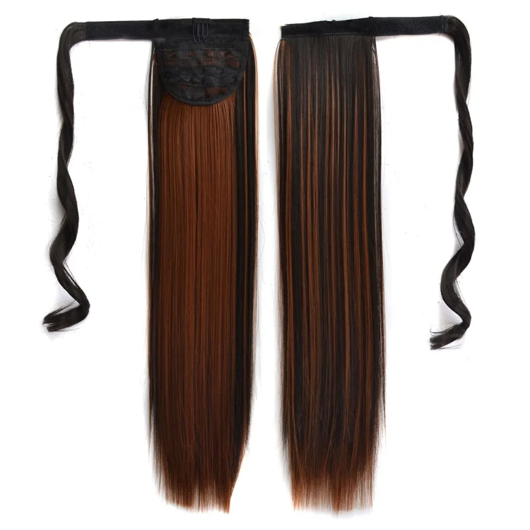 HCB25764_1.webp 2H30# Invisible Seamless Bandage-style  Wig Long Straight Hair Wig Ponytail - Image 2