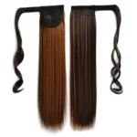 4H27# Invisible Seamless Bandage-style  Wig Long Straight Hair Wig Ponytail - Image 2