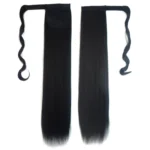 1# Invisible Seamless Bandage-style  Wig Long Straight Hair Wig Ponytail - Image 2