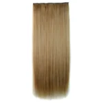 27M613# One-piece Seamless Five-clip Wig Long Straight Wig Piece