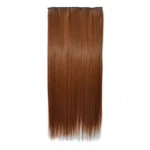30# One-piece Seamless Five-clip Wig Long Straight Wig Piece