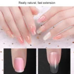 30g Nail Glue Manicure Art Rapid Extension Glue Painless Gel Extended Nail Builder Phototherapy Cream Removable - Image 7