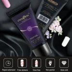 30g Nail Glue Manicure Art Rapid Extension Glue Painless Gel Extended Nail Builder Phototherapy Cream Removable - Image 9