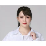 Antistatic Top Short Dust-free Jacket Lapel Overalls,Size:M - Image 2