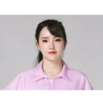 Antistatic Top Short Dust-free Jacket Lapel Overalls,Size:S - Image 2