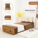 Creative Folding Single Bed, Size: Width: 200x70cm - Image 4