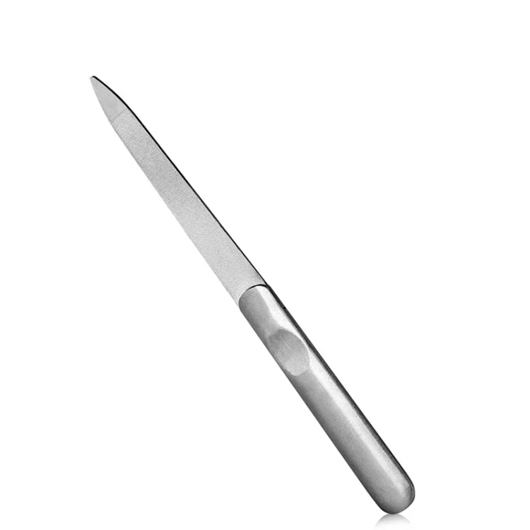HCB3773_1.webp Stainless Steel Polished Nail File, Length : 95mm - Image 2