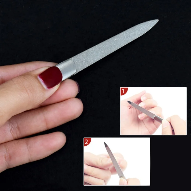 HCB3773_4.webp Stainless Steel Polished Nail File, Length : 95mm - Image 5