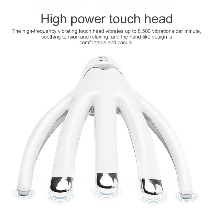 HCB6125J_3.webp Mini Portable Multifunctional Head Massager Massage Comb, Battery Powered - Image 4