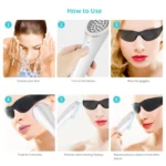 XPREEN XPRE052 Wireless Rechargeable Light Acne Treatment Device Home Acne Clearing Eraser with Blue Light and Red Light - Image 7
