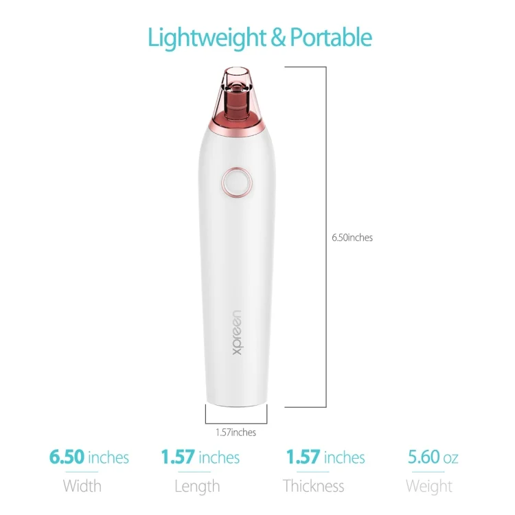 HCB8044W_7.webp XPREEN XPRE027 Blackhead Remover Rechargeable Electric Microcrystalline IPL Pore Cleaner - Image 8