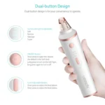 XPREEN XPRE037 Wireless Charging  Multi-function Blackhead Extractor Pore Cleanser with Four Probes & LED Lighting Function - Image 3