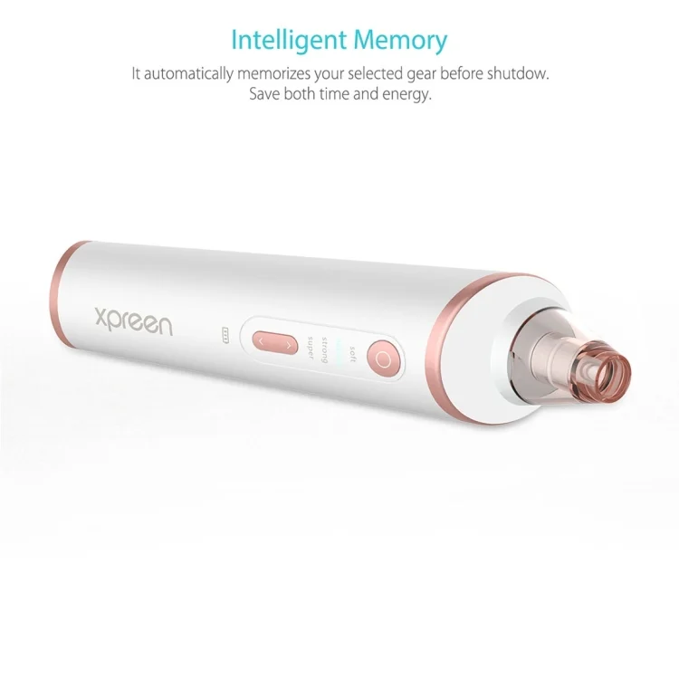 HCB8046W_3.webp XPREEN XPRE037 Wireless Charging  Multi-function Blackhead Extractor Pore Cleanser with Four Probes & LED Lighting Function - Image 4