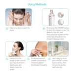 XPREEN XPRE037 Wireless Charging  Multi-function Blackhead Extractor Pore Cleanser with Four Probes & LED Lighting Function - Image 6