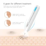 XPREEN XPRE051 Professional Wireless Rechargeable Mole Freckle Dark Spots Tattoo Wart Removal Pen Skin Tag Spot Eraser Pro Beauty Sweep Spot Pen Kit With LED Screen & Spotlight - Image 6