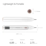 XPREEN XPRE051 Professional Wireless Rechargeable Mole Freckle Dark Spots Tattoo Wart Removal Pen Skin Tag Spot Eraser Pro Beauty Sweep Spot Pen Kit With LED Screen & Spotlight - Image 7