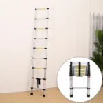 Multifunctional Thickened Aluminum Alloy Single-sided Telescopic Ladder, Size: 3.2m