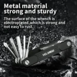 YELANGU 10 in 1 Multifunctional Wrench Screwdriver Tool - Image 4