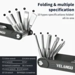 YELANGU 10 in 1 Multifunctional Wrench Screwdriver Tool - Image 5