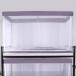 Student Dormitory Square Ceiling Zipper Mosquito Net Encryption Zipper Three Door Defence Mosquito for Upper Berth - Image 2