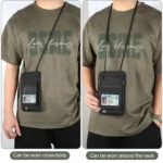 HAWEEL Neck Passport Wallet Bag Document Organizer Credit Cards Case Bag - Image 8