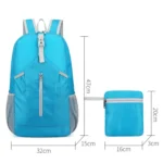 HAWEEL Hiking Portable Foldable Backpack Large Capacity Shoulders Bag - Image 2