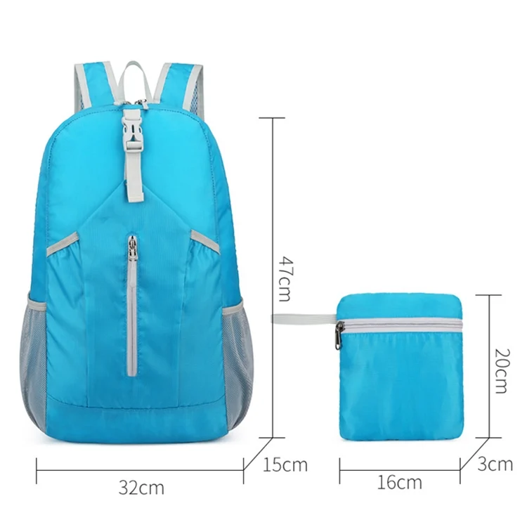 HWL7031_B1.webp HAWEEL Hiking Portable Foldable Backpack Large Capacity Shoulders Bag - Image 2
