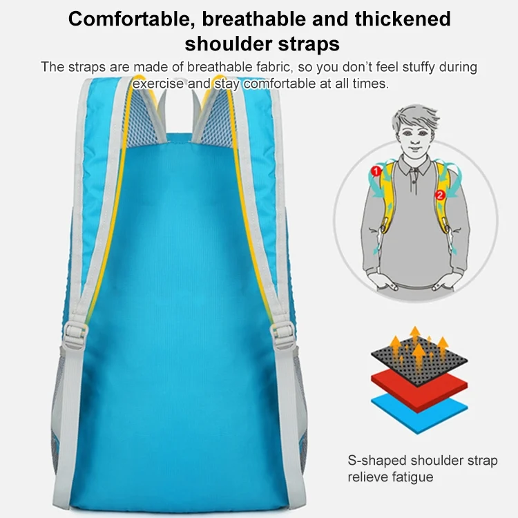 HWL7031_B6.webp HAWEEL Hiking Portable Foldable Backpack Large Capacity Shoulders Bag - Image 7