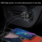 ipipoo XP-1 Dual USB Car Fast Charging Charger with Android Line - Image 12