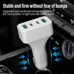 WLX-K26 40W Dual PD + Dual QC Multi-function Car Charger - Image 5