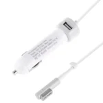 60W 5.1V 2.1A USB Interface Car Charger with 16.5V 3.65A L MagSafe Interface Data Cable - Image 2