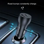 awei C-822 18W PD 8 Pin + 18W QC 3.0 USB Interface Car Charger - Image 7